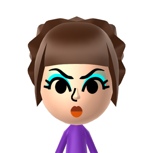 Cala Maria Mii character: These are extracted and derived from the Mii Central Miis from the 3DS Miitopia.