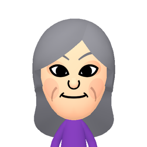 犦犤犣犡瓋瓅璷瓃甖癠 Mii character: This Mii is from the Switch SDK as a SampleDB Mii.