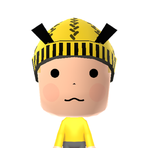 Pikachu Mii character preview