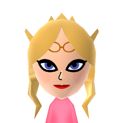 Zelda Mii character: These are extracted and derived from the Mii Central Miis from the 3DS Miitopia.