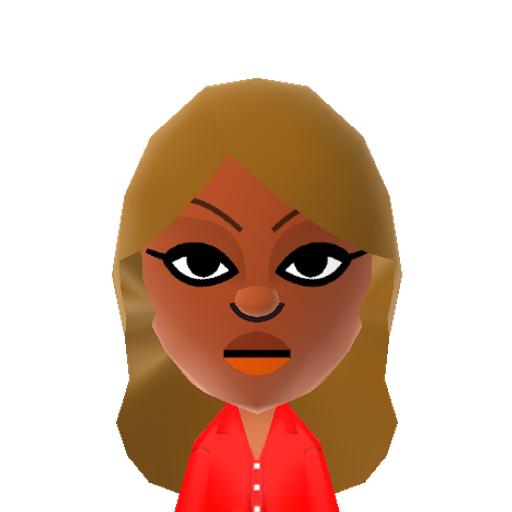 Beyonce Mii character: Grammy award winning R&B singer and actress.