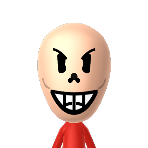 Papyrus Mii character preview