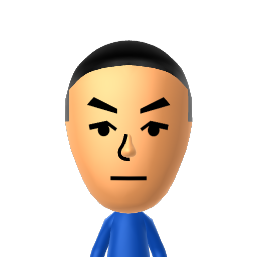ゆうま Mii character: A Mii from Jinsei Game Wii