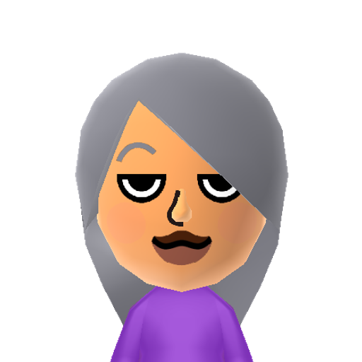 Amethyst Mii character preview
