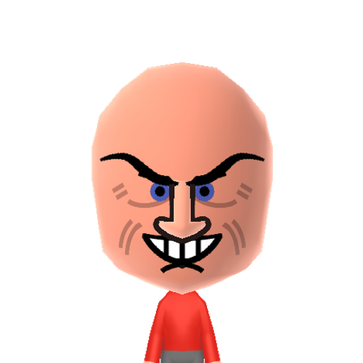 Freddy Mii character preview