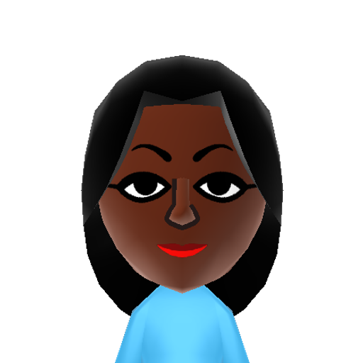 Nanetta Mii character: A MIi from Wii Sports: Unlimited City, a mod for Wii Sports