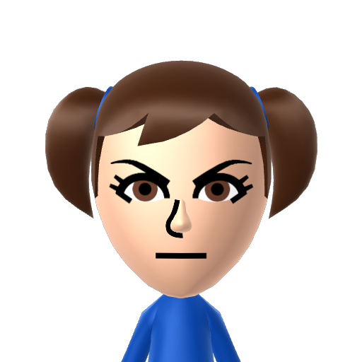 Chun-Li Mii character: a Mii used in Mii Fighter QR Codes Series / Custom Mii Fighter Versus