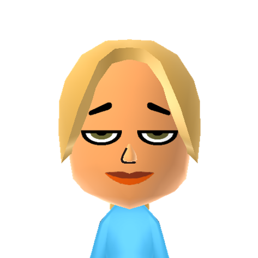 Bridgette Mii character preview