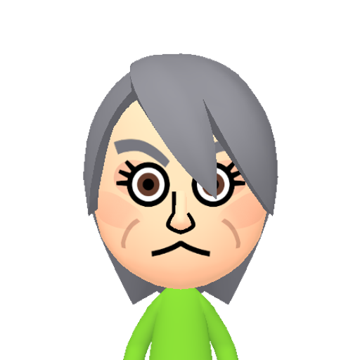 曄曇暸樽樸樺橙橫橘樹 Mii character: This Mii is from the Switch SDK as a SampleDB Mii.