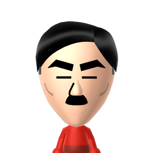 Clusterwii Mii character: A Mii from Last Day of WaraWara Plaza, a mod for Nintendo Wii U (WaraWara Plaza)