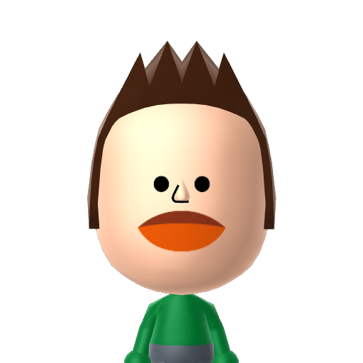 Jimmy Mii character preview