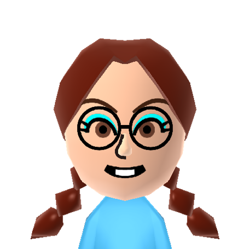 Gretchen Mii character preview