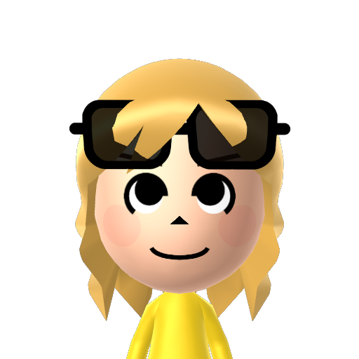 ? Mii character: A Mii uploaded to Check Mii Out Channel (WiiLInk)