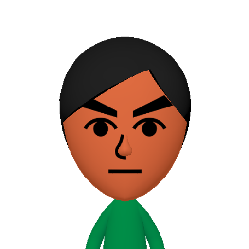 no name Mii character: This Mii is from the Switch SDK as a SampleDB Mii.