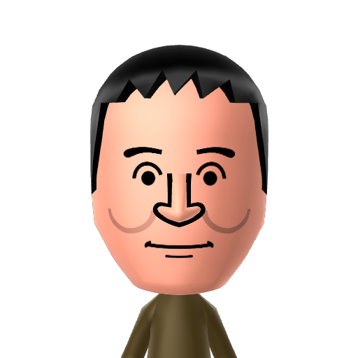 さとみ　まさと Mii character: A Mii from Yoshimoto Comedians