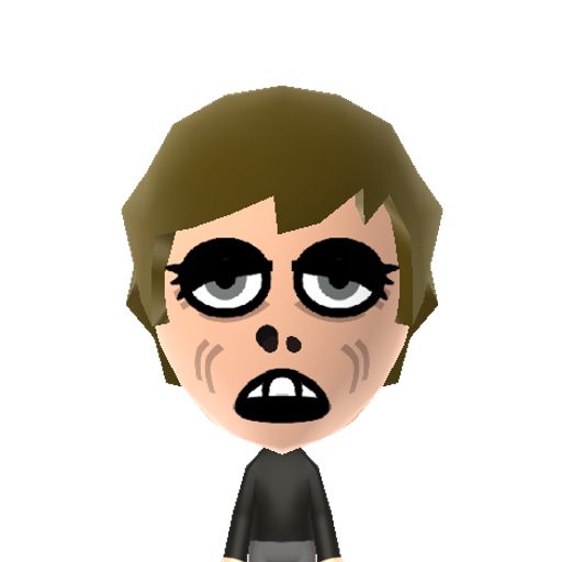 Zombie Mii character preview