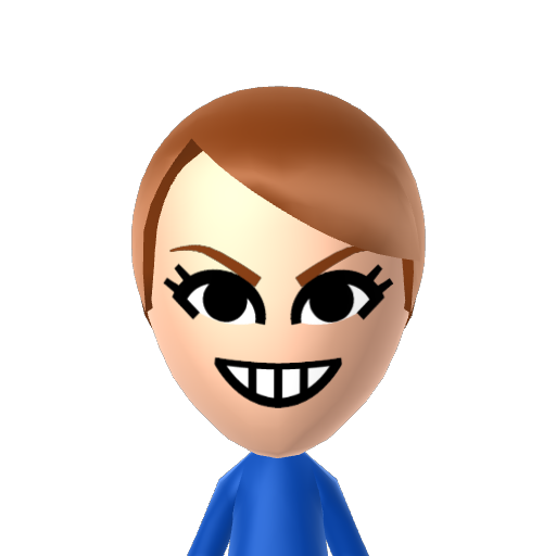 Undyne Mii character: a Mii used in Mii Fighter QR Codes Series / Custom Mii Fighter Versus