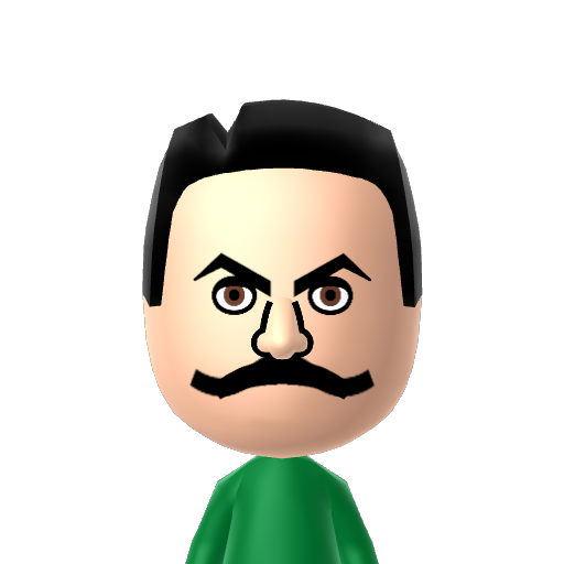 Stalin Mii character: These are extracted and derived from the Mii Central Miis from the 3DS Miitopia.