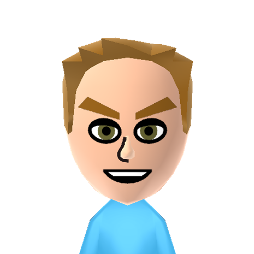 Albert Mii character preview