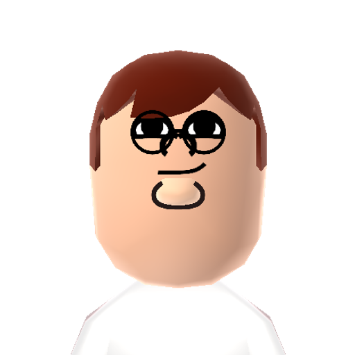 Peter  Mii character: The main character in the animated sitcom "Family Guy".