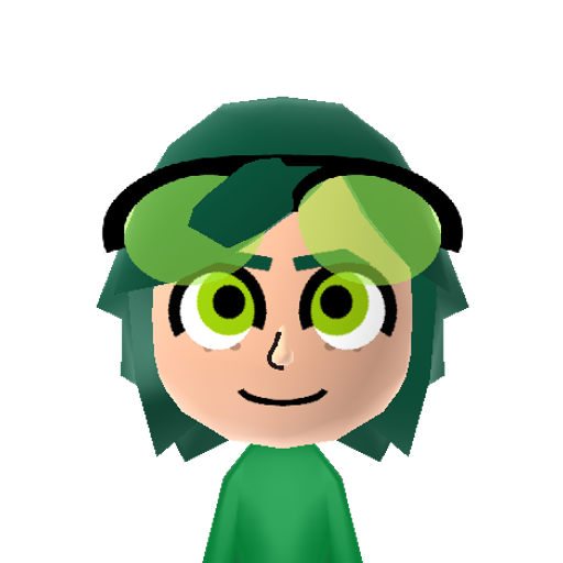 Goggle Mii character: Extracted from Super Mario Maker 2 servers. Maker Name: Luffy -- Maker ID: 6YC-JWW-4HG -- Country: Netherlands