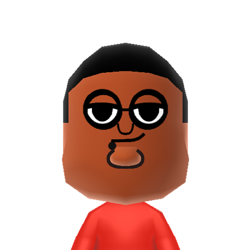 Jr. Mii character: The son of Cleveland Brown from "The Cleveland Show".