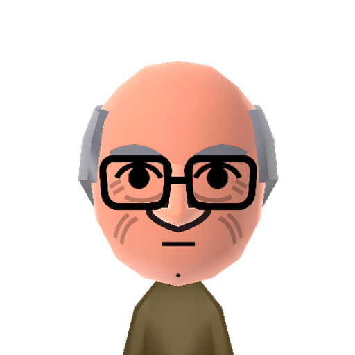 Uncle Jr. Mii character: Uncle Jr., former mob boss and Tony Soprano's Uncle from HBO's series "The Sopranos". Played by Dominic Chianese.
