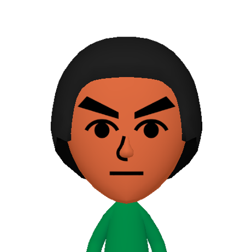 no name Mii character: This Mii is from the Switch SDK as a SampleDB Mii.