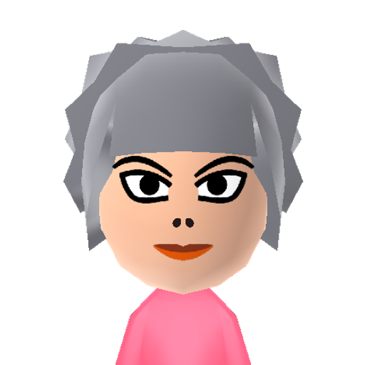 Ms.johnson Mii character: From the game "Gunman Clive"