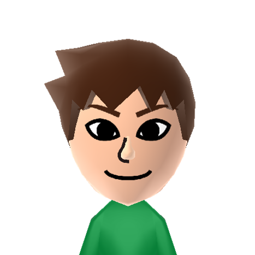 かずき Mii character: NNID: kazuking1318