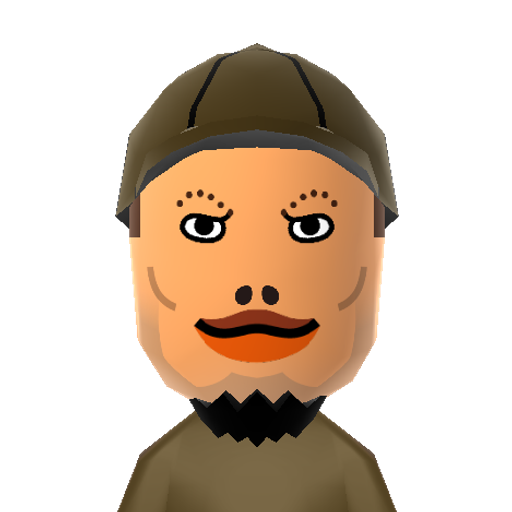 ヤバク　かわしま Mii character: A Mii from Yoshimoto Comedians