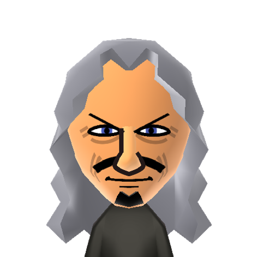 Dr.Riddles Mii character: From the anime/manga "Zatch Bell!", AKA "Konjiki no Gash!!". A rich, eccentric doctor, who calls himself "the mysterious professor who knows all". Partner of the mamodo, Kido, in the battle to decide the mamodo king.