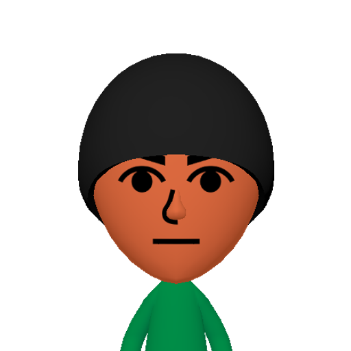 no name Mii character: This Mii is from the Switch SDK as a SampleDB Mii.