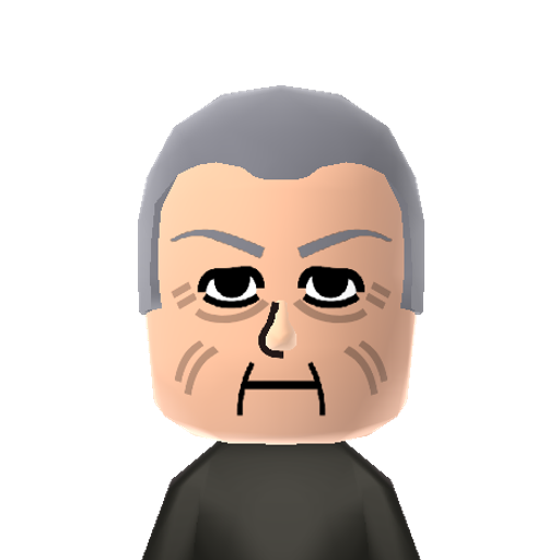 Therapist Mii character: One of the main characters of Ricesnot's video series "These are the Mysteries". He and his partner in mysteries, Bones, travel the world and solve Mysteries.