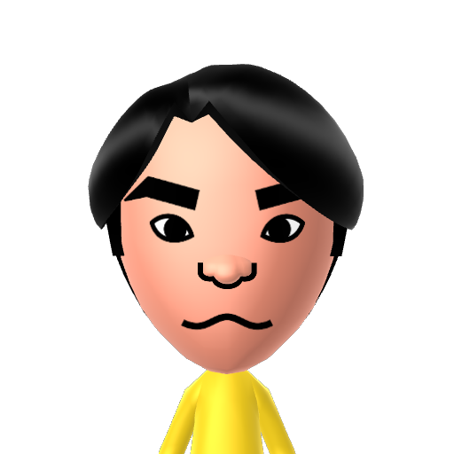 ? Mii character: A Mii uploaded to Check Mii Out Channel (WiiLInk)