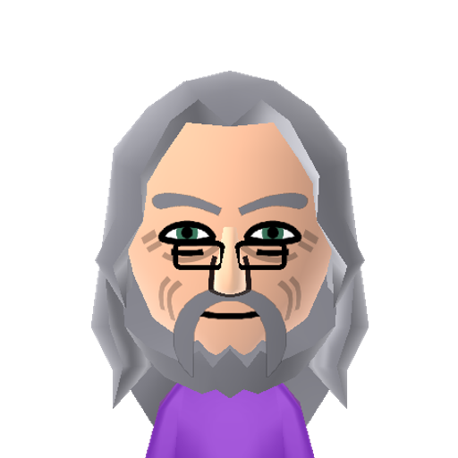 Dumbledore Mii character: Headmaster of the Hogwarts School from the "Harry Potter" series.