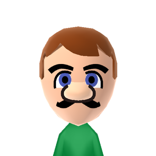 Luigi Mii character: Mario's brother, made by Nintendo and introduced in Super Mario Bros for NES. He followed Mario to defeat the evil Bowser and save the Mushroom Kingdom.