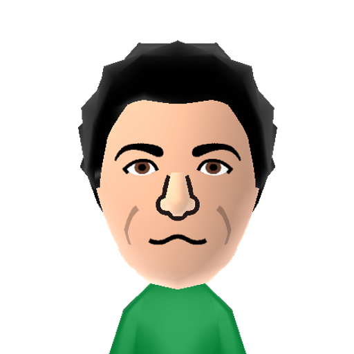 JoshRadnor Mii character: Director, actor, producer, and writer, best known for portraying the main character Ted Mosby on the hit TV show "How I Met Your Mother".