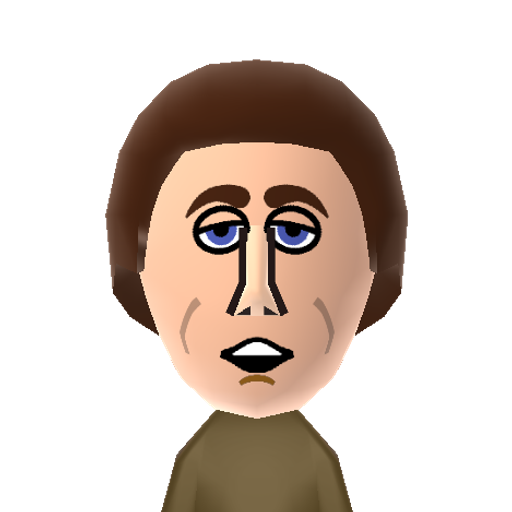 Jerry Mii character: Stand-up comedian and co-creator of the famous sitcom "Seinfeld".