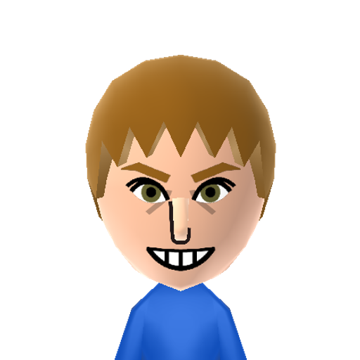 no name Mii character: A Mii from Dillon's Dead-Heat Breakers