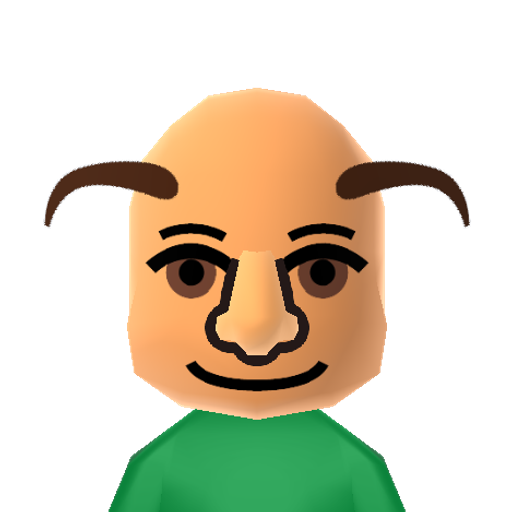 Shrek Mii character preview