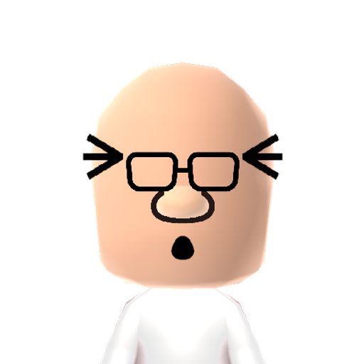 Wally Mii character preview