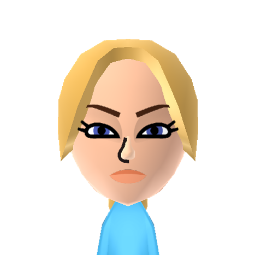 Samus Mii character: The heroine from "Metroid" games.