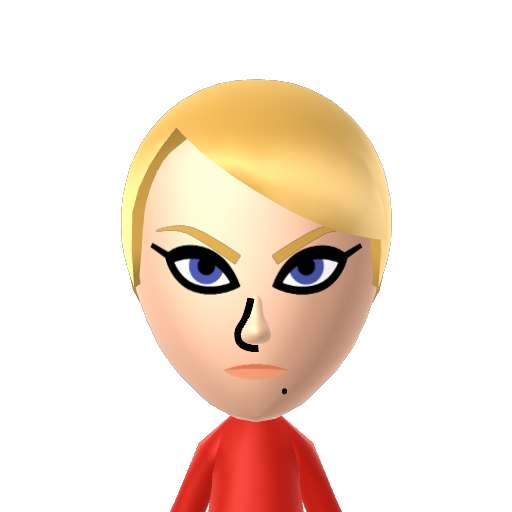 Sample 13 Mii character: A Mii used for promoting Mii Fighter Costumes