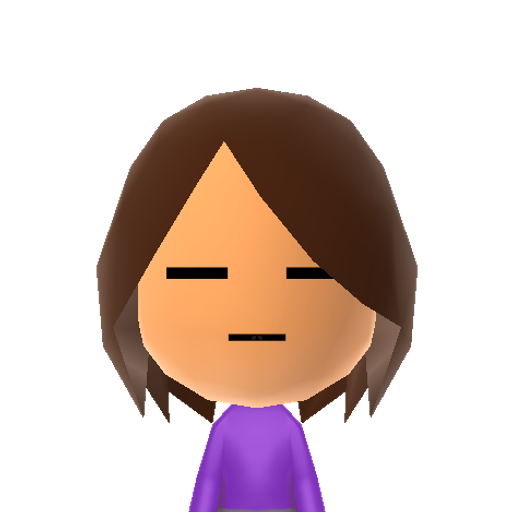 Frisk Mii character preview