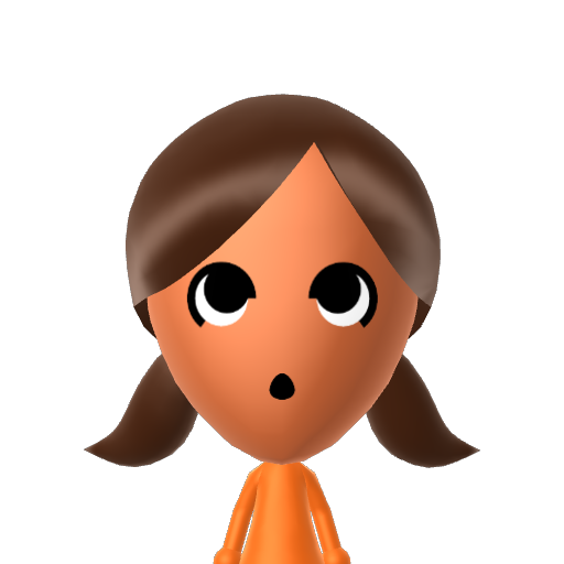 ? Mii character: A Mii uploaded to Check Mii Out Channel (WiiLInk)