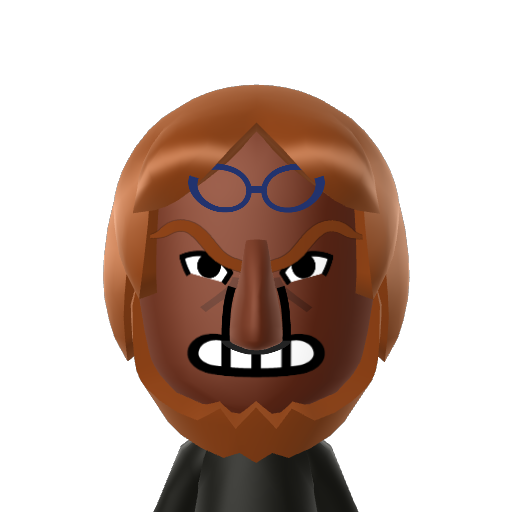Toon Ganon Mii character: a Mii used in Mii Fighter QR Codes Series / Custom Mii Fighter Versus