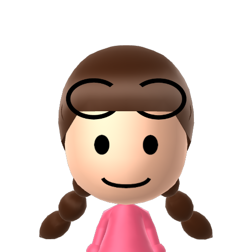Toadette Mii character: These are extracted and derived from the Mii Central Miis from the 3DS Miitopia.