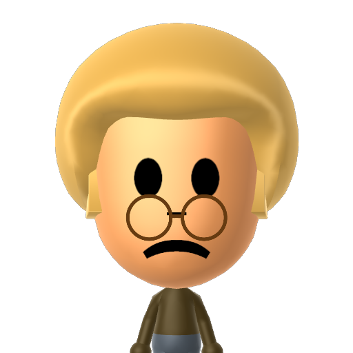 Toadsworth Mii character: These are extracted and derived from the Mii Central Miis from the 3DS Miitopia.