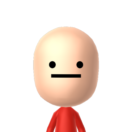 Bob Mii character preview